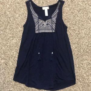 Navy Blue Tank